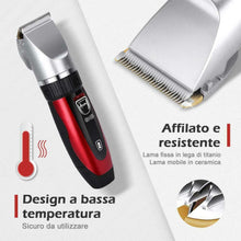 Carica l&#39;immagine nel visualizzatore di Gallery, GHB Tagliacapelli Elettrico Rasoio Set Clipper Capelli, Regolabarba Trimmer...