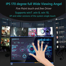 Carica l'immagine nel visualizzatore di Gallery, Touchscreen IPS da 7 pollici capacitivo 1024x600 HDMI Display Monitor di...