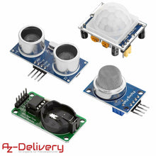 Carica l&#39;immagine nel visualizzatore di Gallery, AZDelivery 3 x Kit 16 in 1 - di accessori per Raspberry Pi/Arduino con...
