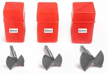 Carica l'immagine nel visualizzatore di Gallery, flintronic 3pcs Forstner Punte per Legno, 45mm 50mm 60mm Drill Bit...