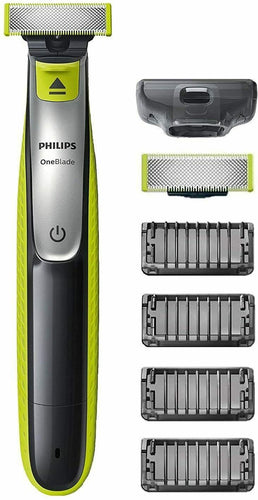 Regolabarba Philips QP2530/30 OneBlade con 4 pettini per regolare rifinire rade