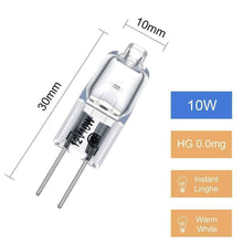 Carica l'immagine nel visualizzatore di Gallery, Vicloon G4 Lampada Alogena, Lampadine Luce, 10W Luce Calda, 10pcs 10w