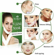 Carica l'immagine nel visualizzatore di Gallery, V Line Mask,V-shape Mask,V Shaped Slimming Lifting...