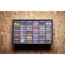 Carica l&#39;immagine nel visualizzatore di Gallery, Cassettiera porta minuterie con 30 cassetti piccolo da muro o tavolo Stanley