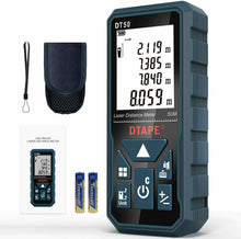Carica l'immagine nel visualizzatore di Gallery, Telemetro laser misuratore fino a 50 m, Display LCD a 4 righe, Portatile IP54