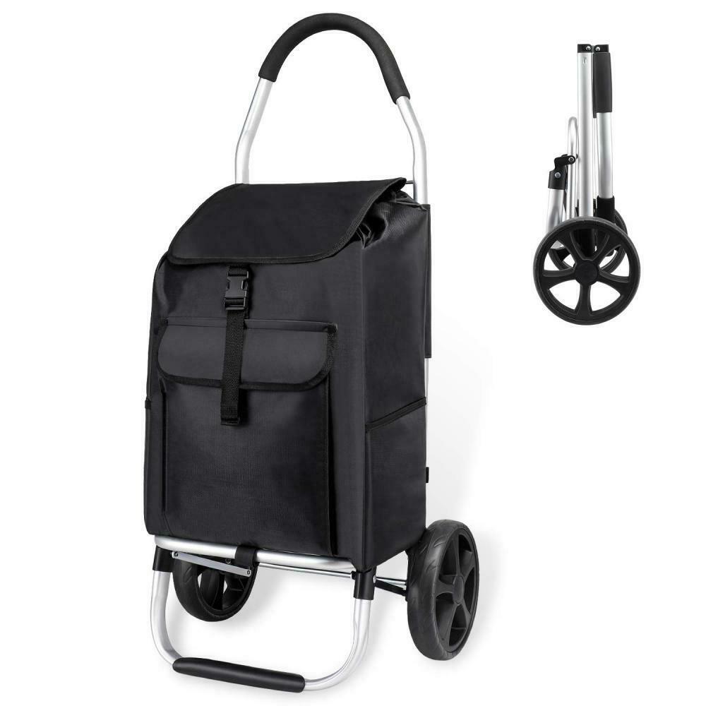 mfavour Carrello Portaspesa, Spesa 2 Ruote per Pieghevole...