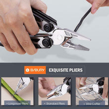Carica l'immagine nel visualizzatore di Gallery, Bibury Pinza Multiuso, 18-in-1 Multi Tool in Acciaio Inossidabile,...