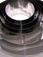 Carica l'immagine nel visualizzatore di Gallery, 6 x Coppa pasta in acciaio Inox di misure diverse, Ideale per impiattare, 5-12cm