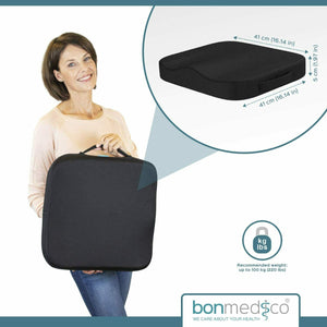 Cuscino Memory Foam per sedia a rotelle, Poltrona ufficio, Comodo ergonomico