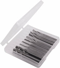 Carica l'immagine nel visualizzatore di Gallery, Afunta, set di 12 frese in carburo, 4 punte per fresa CNC da 1/8", 8 frese