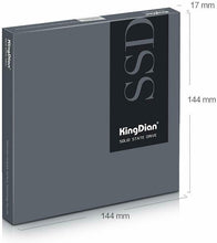 Carica l&#39;immagine nel visualizzatore di Gallery, SSD da 60GB 2.5&quot;, Unità a stato solido con tecnologia NAND 3D SATA III, KingDian
