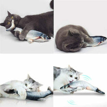 Carica l'immagine nel visualizzatore di Gallery, Dioxide Catnip Giocattoli per Gatti, Elettrici Pesci, B