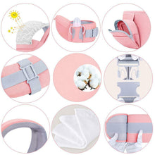 Carica l'immagine nel visualizzatore di Gallery, Viedouce Ergonomico Portantina per Bebè,Baby Carrier,Puro Cotone Rosa
