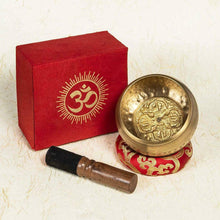 Carica l'immagine nel visualizzatore di Gallery, Campana Tibetana Armonica 7 Metalli 450 gr Originale del Nepal Antica Fatta...