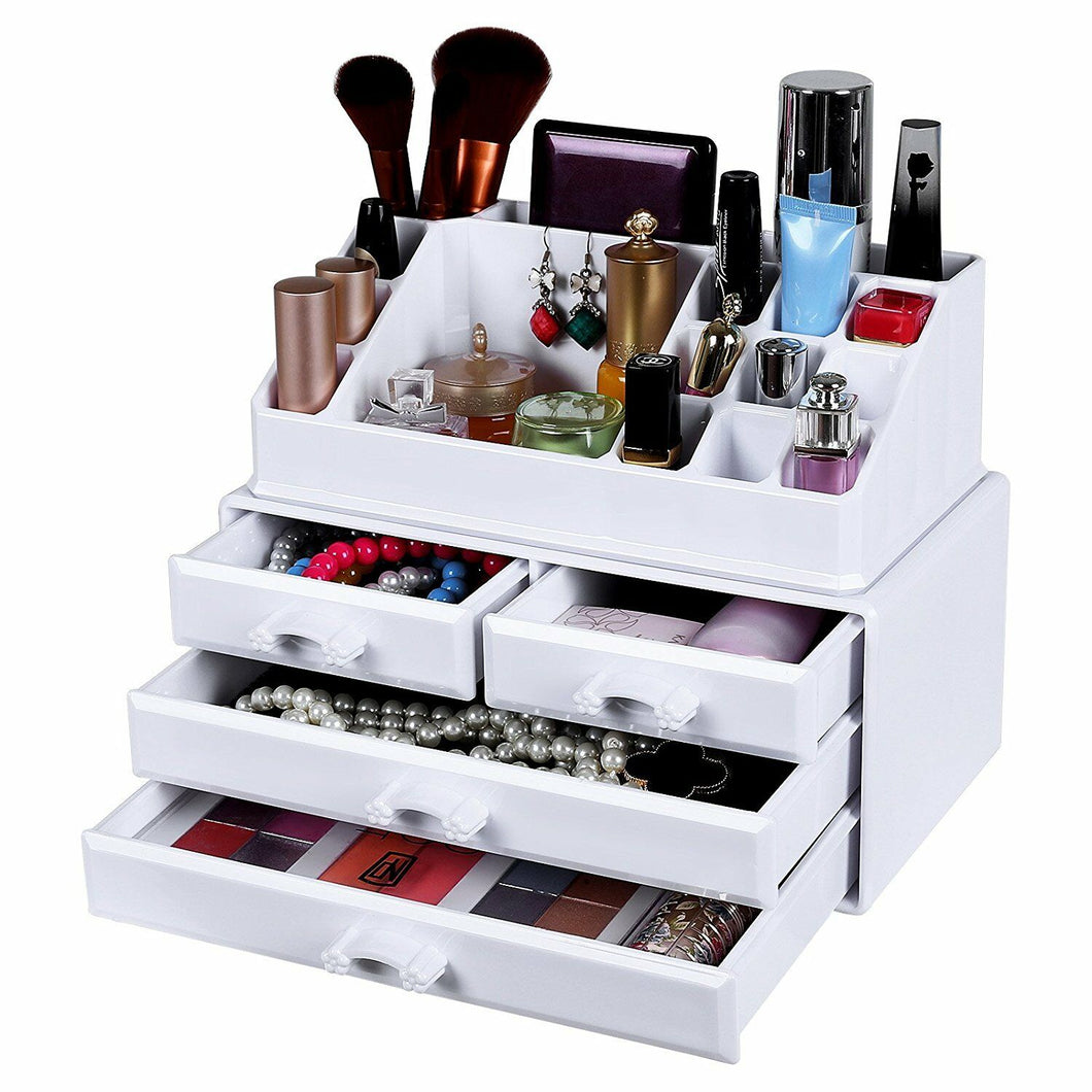 Scatola con Cassetti per l'organizzazione dei Trucchi, Cosmetic Organizer