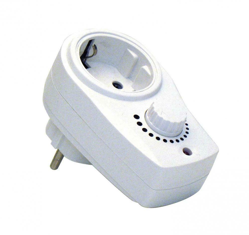 Dimmer Regolatore di potenza intensita' luce 230V con presa spina di...