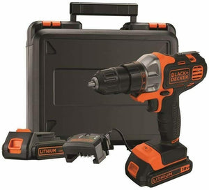 Utensile multifunzione con 2 batteria 18 V 1.5 Ah BLACK+DECKER MT218KB-QW testa