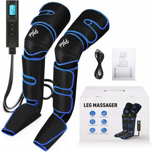 Massaggiatore per Gambe,6 Modalità 3 Intensità Macchina massaggio ai...