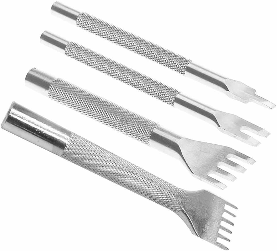 SUPVOX 4MM 1/2/4/6 Punzoni Pelle Cuoio Perforazione per pelletteria Coltello