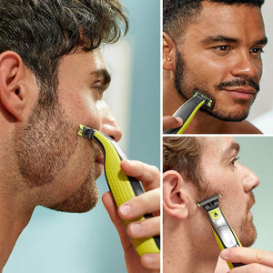 Rasoio elettrico Philips OneBlade QP2630/30, Rade regola barba e Body, Wet&Dry