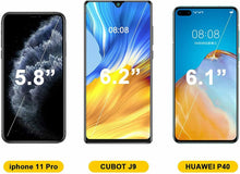 Carica l&#39;immagine nel visualizzatore di Gallery, CUBOT J9 Smartphone Quad Fotocamera 6.2 Pollici 4200mAh Andorid 10 2GB Nero