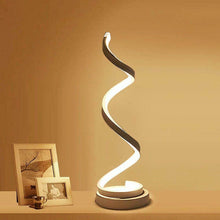 Carica l&#39;immagine nel visualizzatore di Gallery, ELINKUME Lampada da comodino a spirale LED, 12W TL008-bianco-bianco caldo