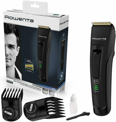 Rasoio Tagliacapelli, 2 Pettini Rowenta TN 5200 Lame in acciaio inox, Batteria