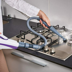 Scopa a Vapore Polti Vaporetto SV440_Double con Pulitore Portatile + accessori