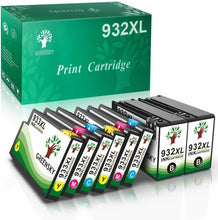 Carica l'immagine nel visualizzatore di Gallery, Cartucce di ricambio compatibili per stampante inkjet HP Officejet 932XL 933XL