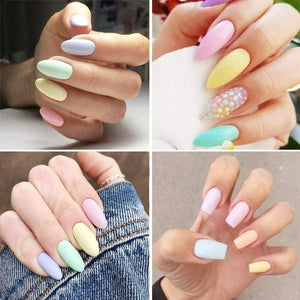 Smalto Semipermanente per Unghie in Macaron Colores Gel UV LED 20pzs Colori...
