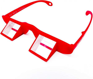 FIT4OLYMP Occhiali d’Arrampicata - prismatici da sicura Rosso
