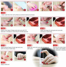 Carica l&#39;immagine nel visualizzatore di Gallery, Elite99 Base e Top Coat Semipermanente per Unghie, Smalto in...