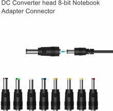 Carica l'immagine nel visualizzatore di Gallery, Cavo USB di alimentazione con spina DC, Connettore e adattatore per notebook