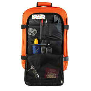 Cabin Max Metz, Zaino da Viaggio Bagaglio a 44L (55x40x20 cm), Rosso/Grigio