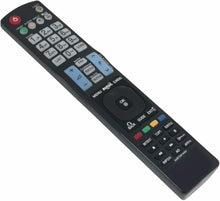 Carica l&#39;immagine nel visualizzatore di Gallery, Telecomando sostitutivo compatibile per TV LG 32LD550 ALLIMITY AKB72914004, Nero