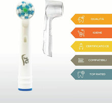 Carica l'immagine nel visualizzatore di Gallery, 8 x Tesine di ricambio compatibili per spazzolino elettrico Oral-B Cross action
