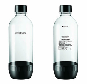2 x Bottiglie d'acqua universali per gasatore, Compatibili con Sodastream