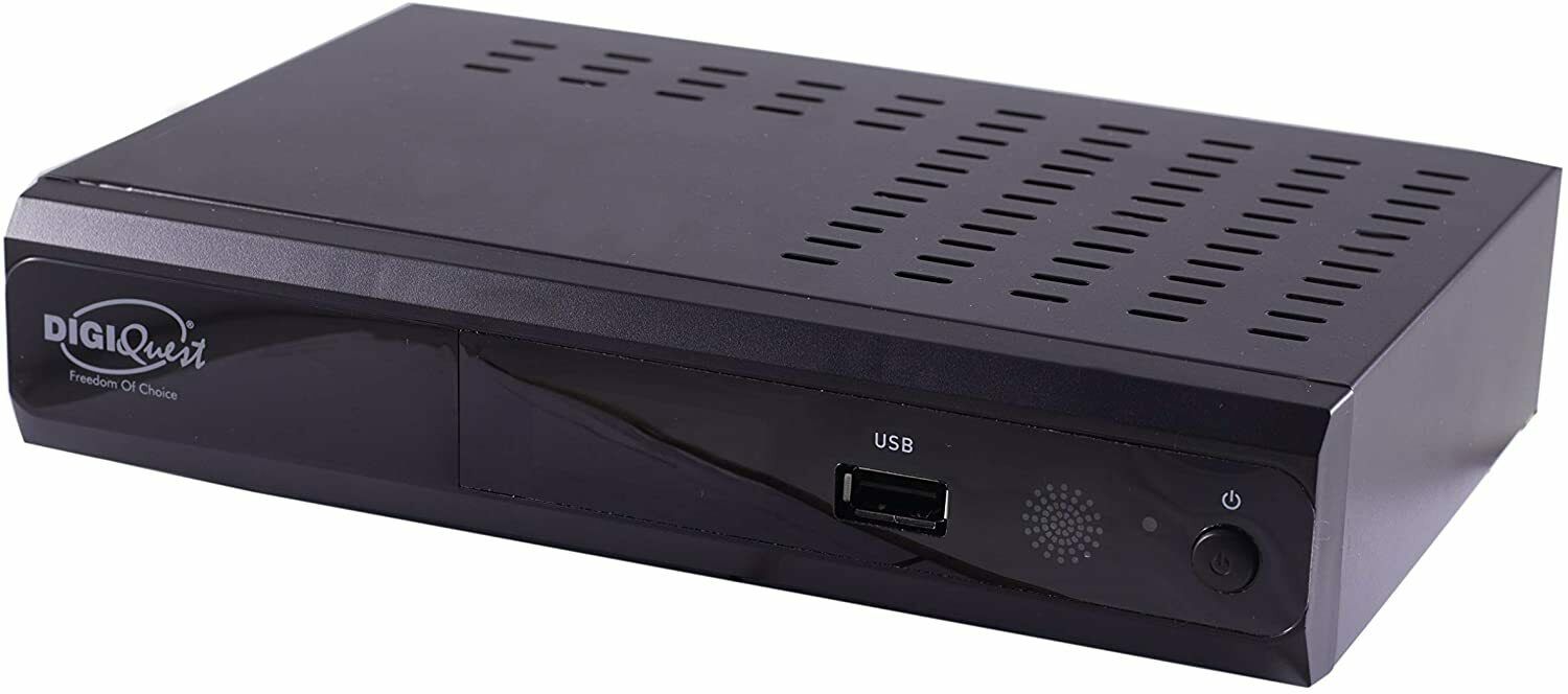 Decoder digitale terrestre Full HD Digiquest twin tuner con funzione d ...
