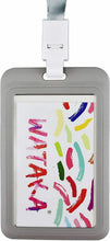 Carica l'immagine nel visualizzatore di Gallery, Cordino da collo, cordino per portachiavi Lanyard-34-grigio