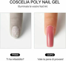 Carica l&#39;immagine nel visualizzatore di Gallery, Saint-Acior Kit Poly nail Gel 6pz Acrilico Unghie gel per Rapida...