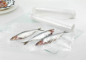 2 x Rotolo di per macchina da sottovuoto per alimenti, 28 cm x 5.5 m, Senza BPA