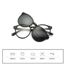 Carica l&#39;immagine nel visualizzatore di Gallery, GreeSuit Clip On Occhiali da Sole Lenti Magnetiche 2