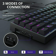 Carica l&#39;immagine nel visualizzatore di Gallery, Tronsmart 68 Tasti Tastiera Meccanica Wireless RGB,100% Anti-ghosting...