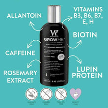 Carica l'immagine nel visualizzatore di Gallery, Miglior crescita dei capelli shampoo solfato libero, caffeina, Biotina,...