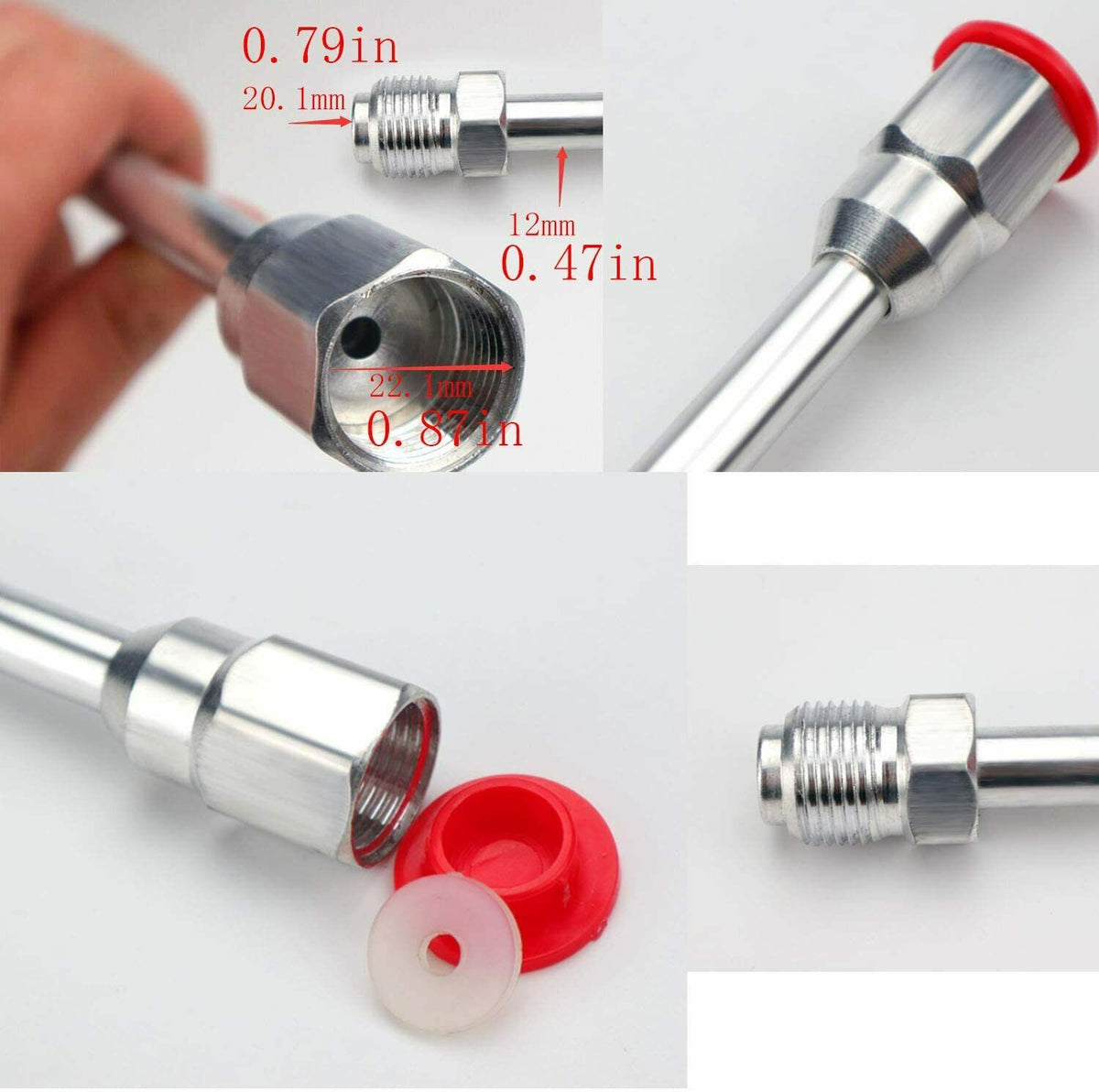 Tubo Prolunga Ugello Pavimento Spazzola E Attacco ABS - Foto 7