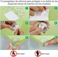 Carica l&#39;immagine nel visualizzatore di Gallery, Kit completo di sicurezza per bambini, Chiusure cassetti, Paraspigoli, Tappi