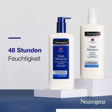 Carica l'immagine nel visualizzatore di Gallery, Neutrogena Deep Moisture lozione per il Corpo, Confezione da (3 X 400 ML)