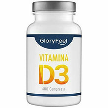 Carica l'immagine nel visualizzatore di Gallery, GloryFeel Integratore Vitamina D 1000 IU 25mcg | 400 Compresse ad Alto Dosagg...
