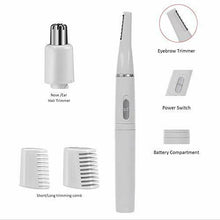 Carica l&#39;immagine nel visualizzatore di Gallery, Tagliapeli Elettronico di Precisione per Naso e Orecchie,Brows Epilatore...