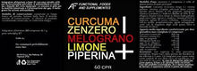 Carica l&#39;immagine nel visualizzatore di Gallery, CZMLP+ A.I.F. | 60 CPR | CURCUMA-ZENZERO-MELOGRANO-LIMONE-PIPERINA il...